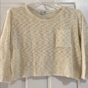 Crop top sweater